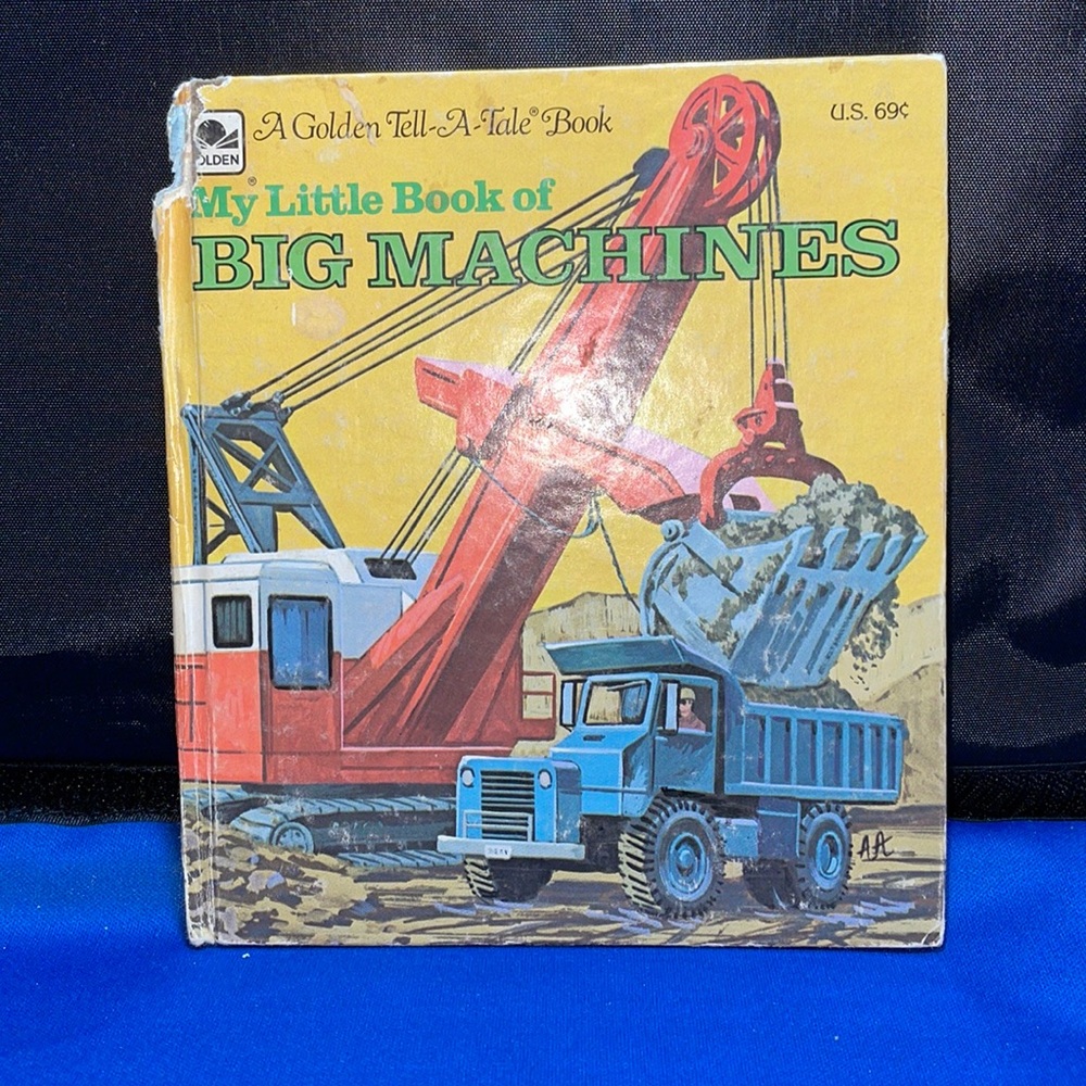 My Little Book Of Big Machines - A Tell-a-Tale Book